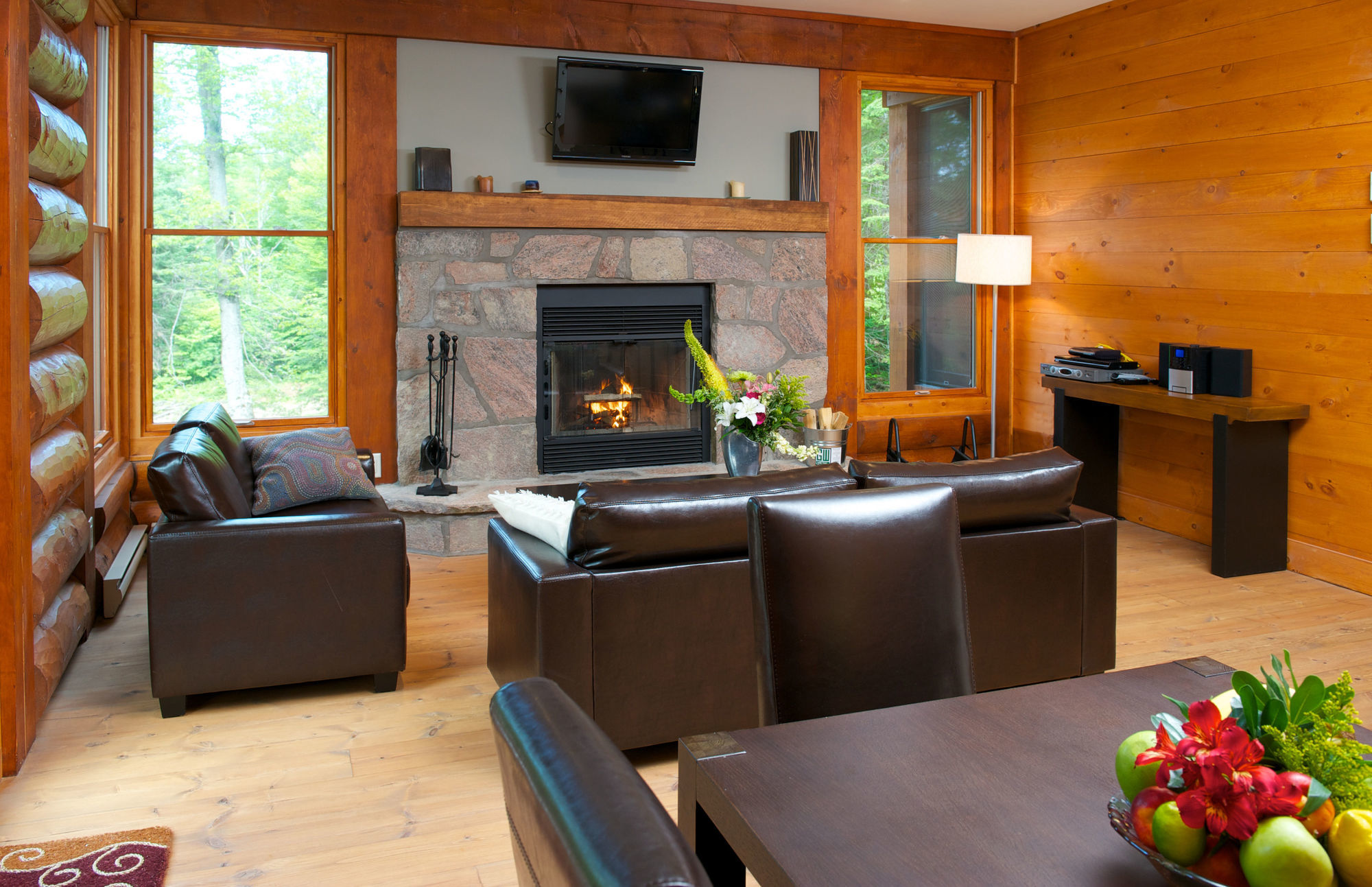 Rcnt Chalets Mont-Tremblant Villa Lac-Superieur Rum bild